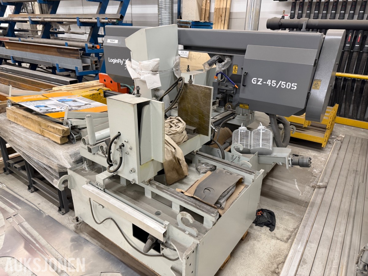 LoginFly GZ-45/50S automatisk metallbåndsag
