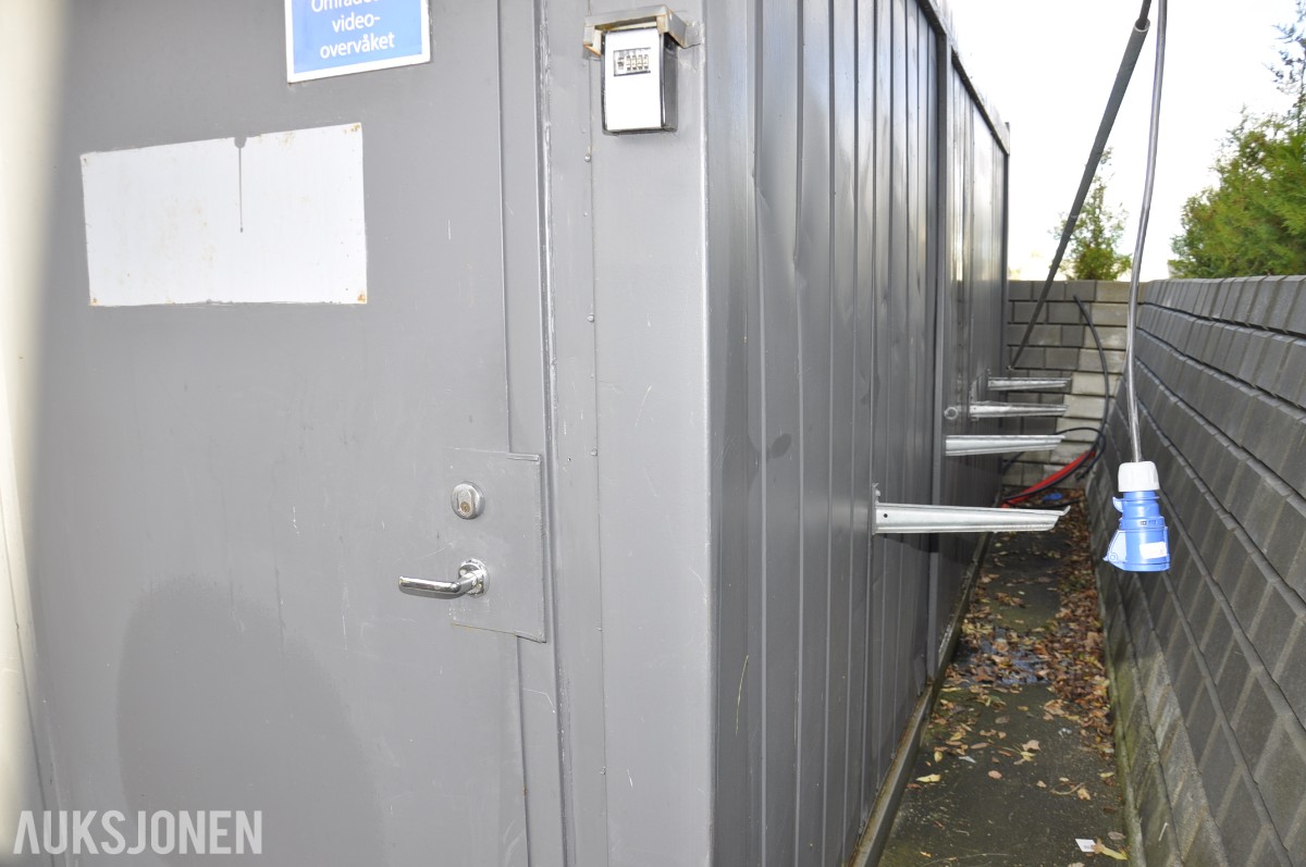 Container 20 fot, isolert