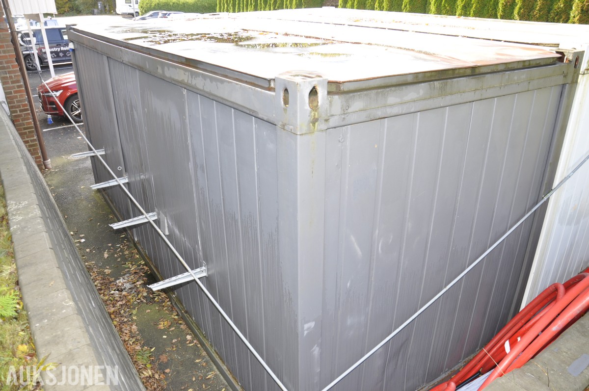 Container 20 fot, isolert