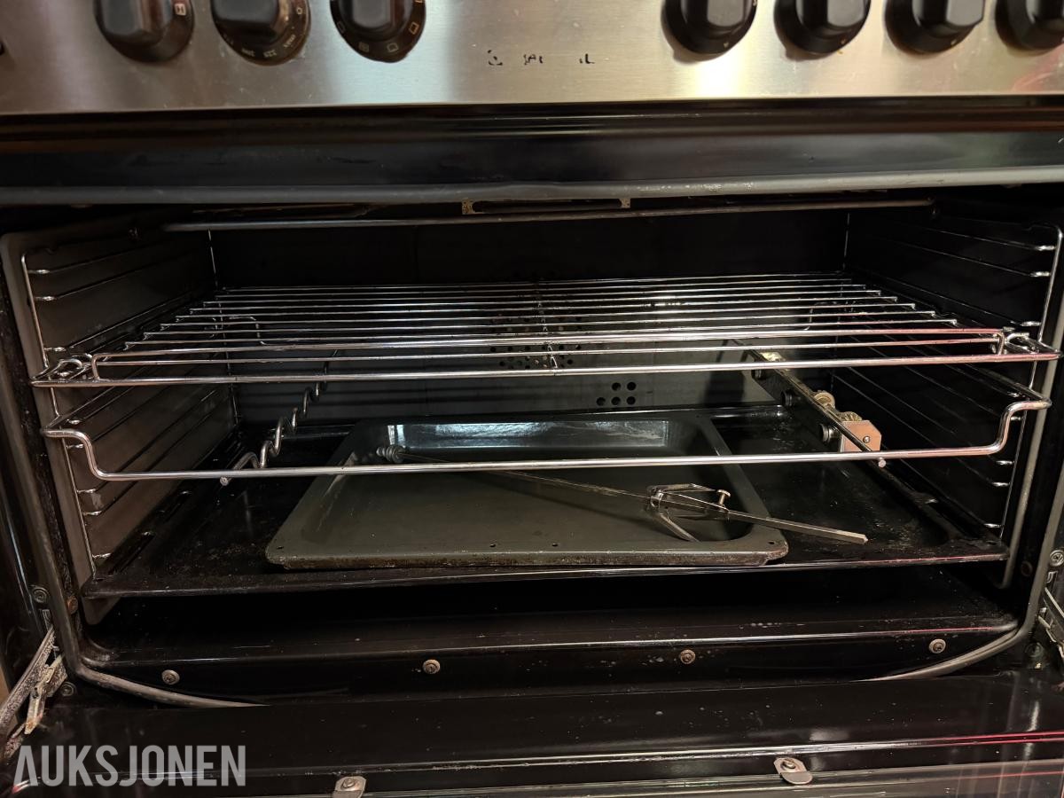 2005 Electrolux kraftig 80 cm gassovn med bakerovn 230v EKM9940X