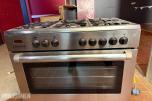 2005 Electrolux kraftig 80 cm gassovn med bakerovn 230v EKM9940X