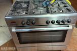2005 Electrolux kraftig 80 cm gassovn med bakerovn 230v EKM9940X