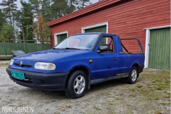 1999 Skoda Pickup 1.9 64hk dab+ lav km  118396km