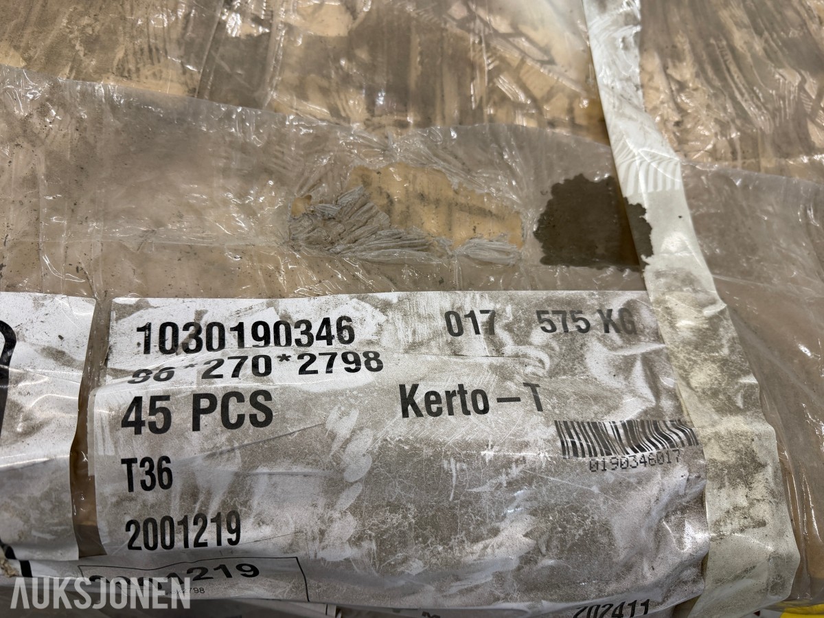 2024 Metsä Wood Kerto-T LVL T36 Bjelker