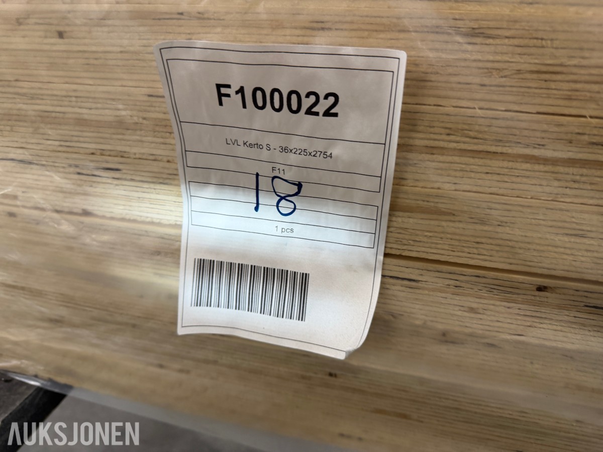 Metsä Wood Kerto S LVL bjelker