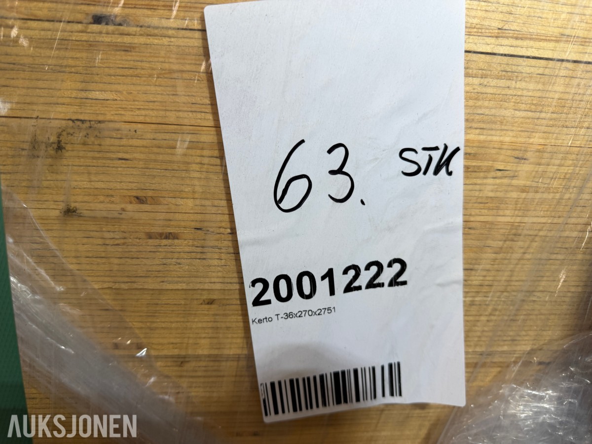 Metsä Wood Kerto-T LVL 36X270X2751MM