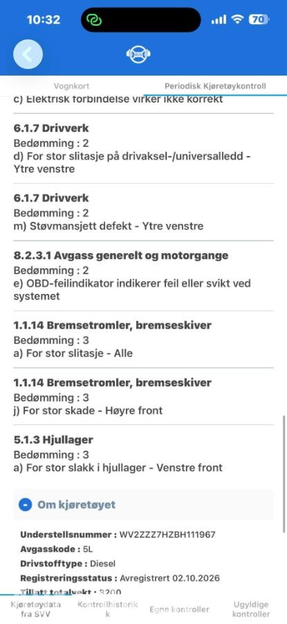2011 Volkswagen Caravelle 2.0-179 D 4MOTION, 217414km