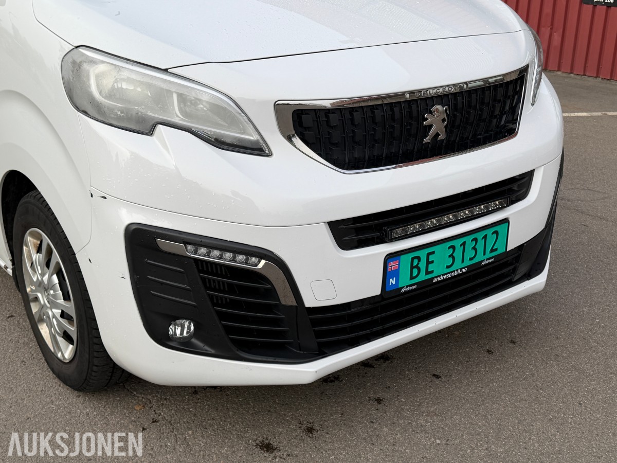 2022 PEUGEOT EXPERT 2,0 BLUEHDI 140HK L2 AUTOMAT HENGERFESTE CRUISE