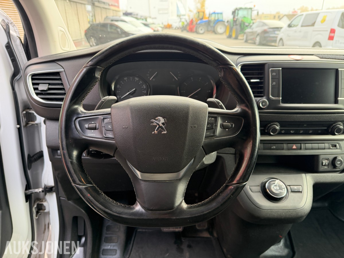 2022 PEUGEOT EXPERT 2,0 BLUEHDI 140HK L2 AUTOMAT HENGERFESTE CRUISE