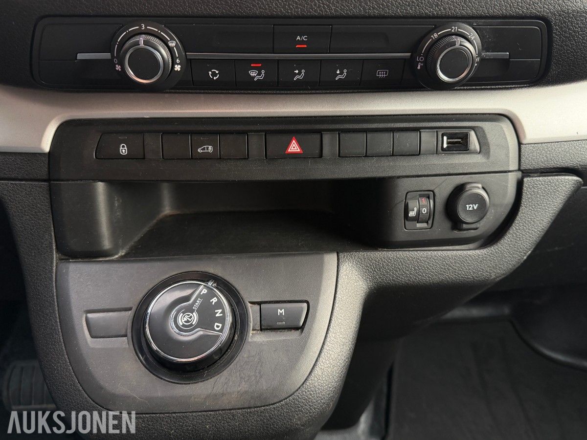 2022 PEUGEOT EXPERT 2,0 BLUEHDI 140HK L2 AUTOMAT HENGERFESTE CRUISE