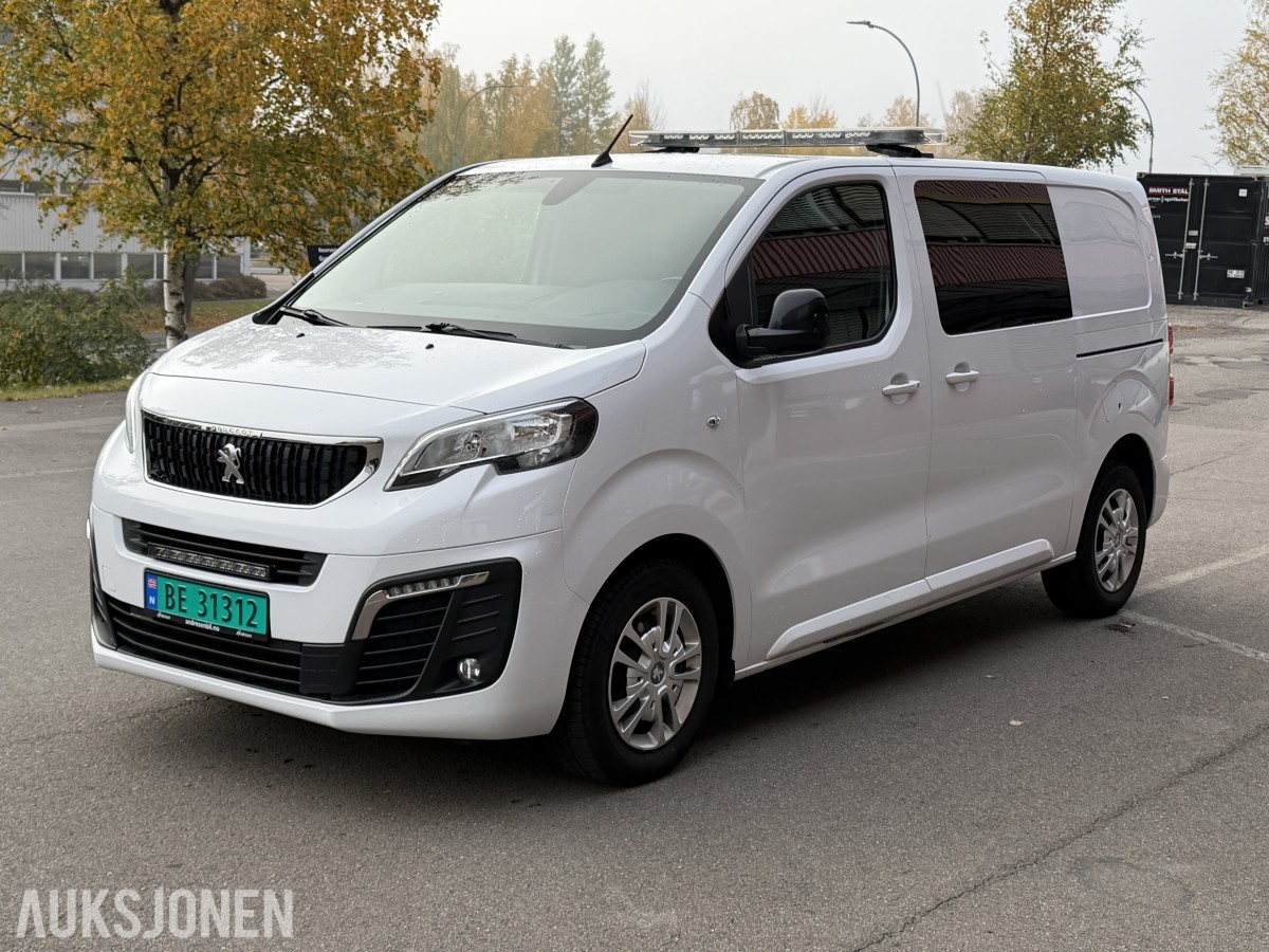 2022 PEUGEOT EXPERT 2,0 BLUEHDI 140HK L2 AUTOMAT HENGERFESTE CRUISE