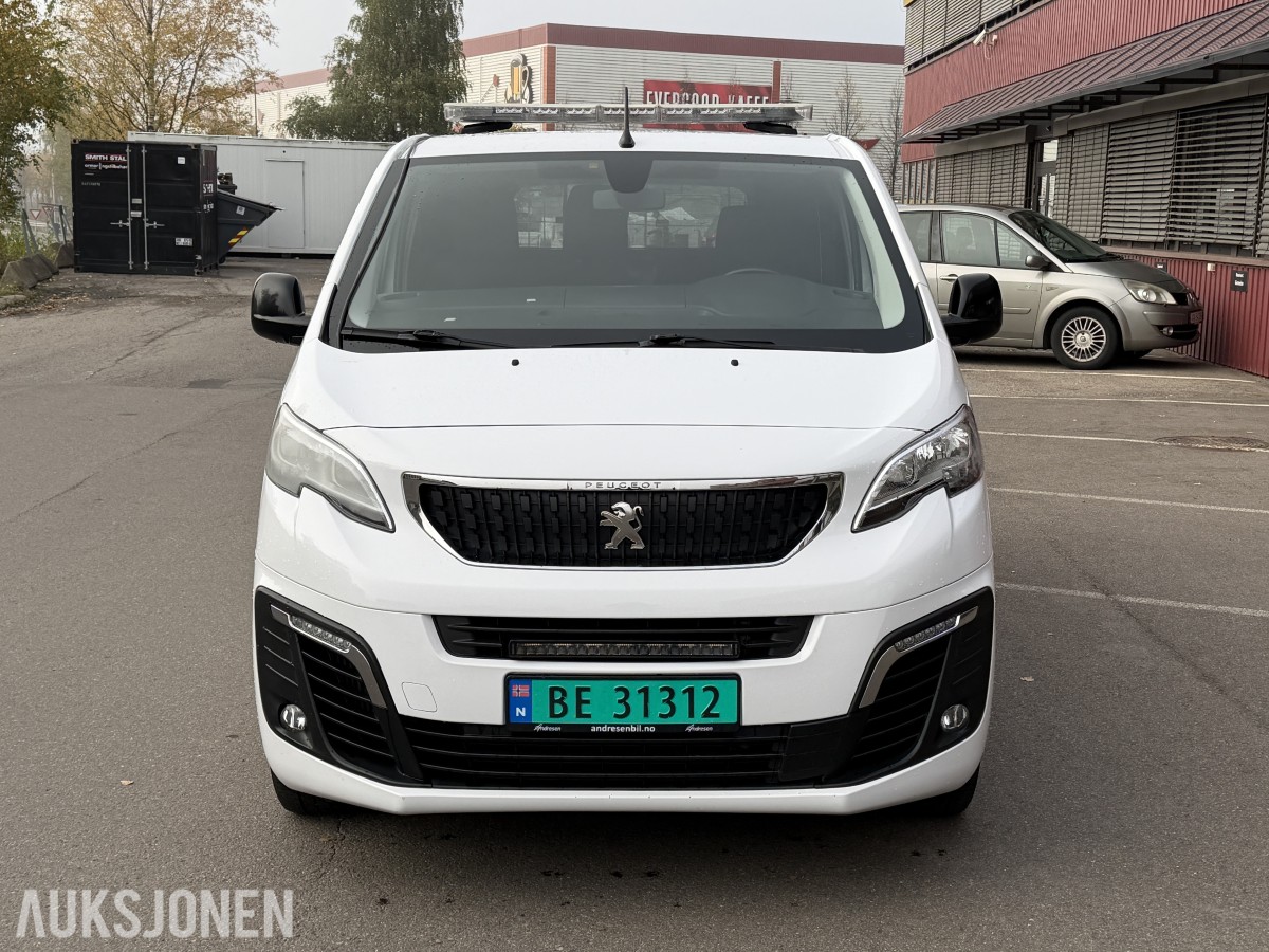 2022 PEUGEOT EXPERT 2,0 BLUEHDI 140HK L2 AUTOMAT HENGERFESTE CRUISE
