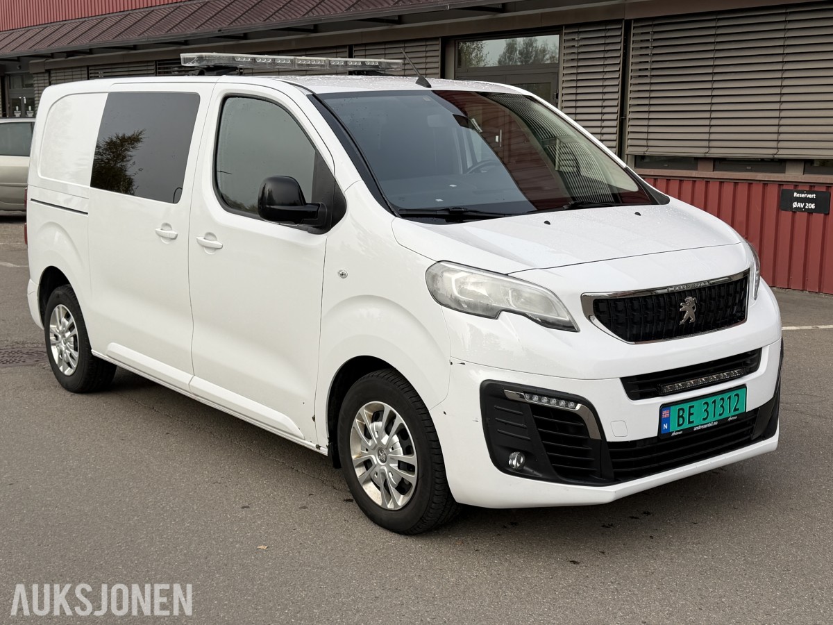 2022 PEUGEOT EXPERT 2,0 BLUEHDI 140HK L2 AUTOMAT HENGERFESTE CRUISE