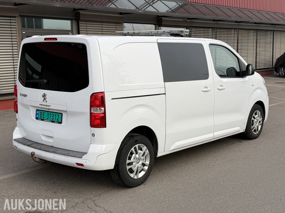 2022 PEUGEOT EXPERT 2,0 BLUEHDI 140HK L2 AUTOMAT HENGERFESTE CRUISE
