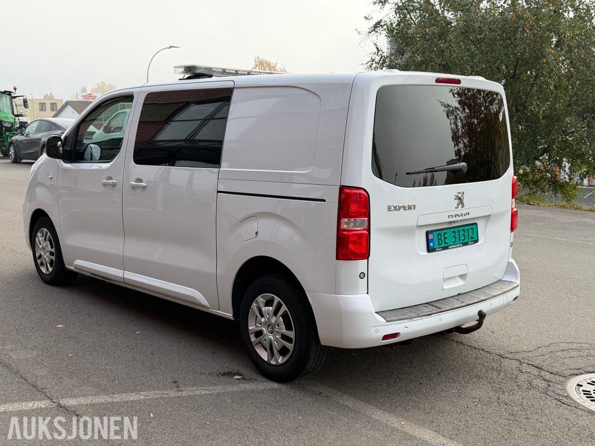 2022 PEUGEOT EXPERT 2,0 BLUEHDI 140HK L2 AUTOMAT HENGERFESTE CRUISE