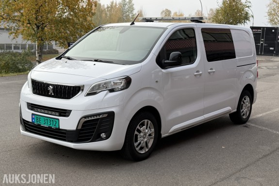 2022 PEUGEOT EXPERT 2,0 BLUEHDI 140HK L2 AUTOMAT HENGERFESTE CRUISE