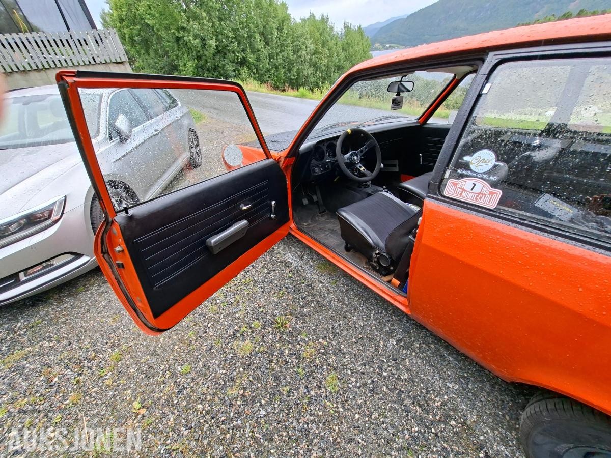 1972 OPEL ASCONA 1.6 80HK 2-DØRS NY WEBER FORGASSER