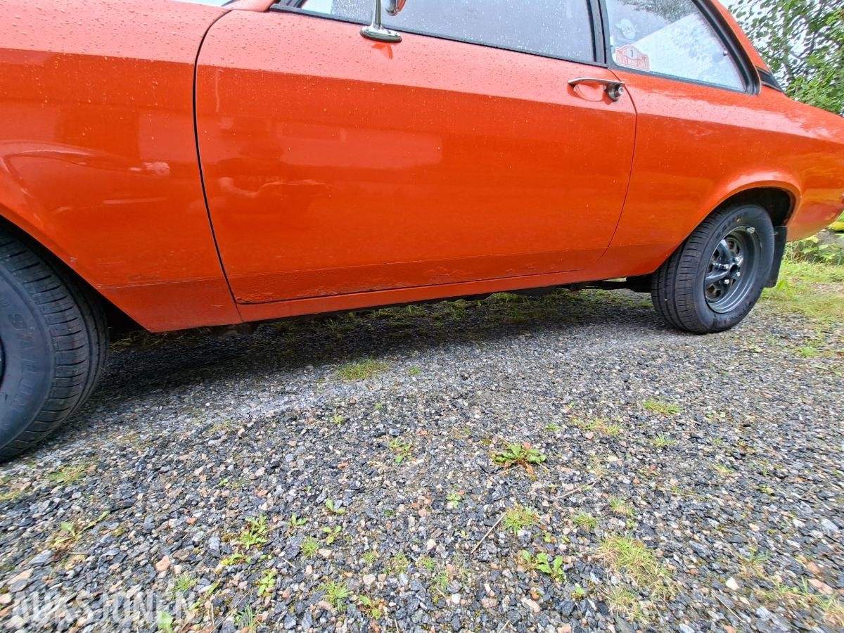 1972 OPEL ASCONA 1.6 80HK 2-DØRS NY WEBER FORGASSER