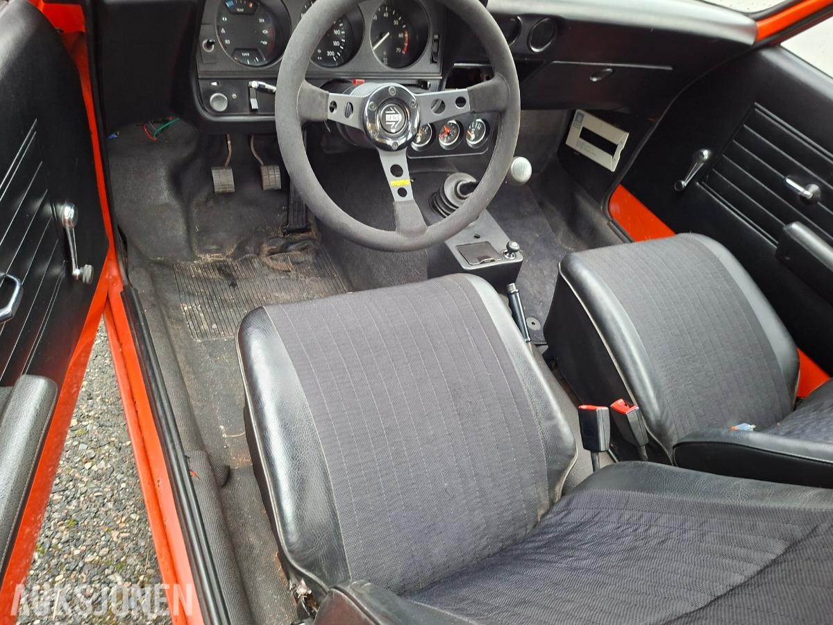 1972 OPEL ASCONA 1.6 80HK 2-DØRS NY WEBER FORGASSER