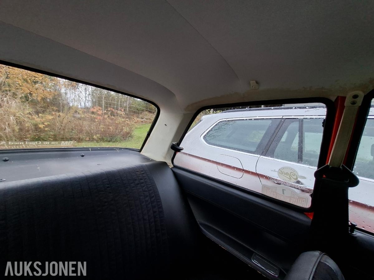 1972 OPEL ASCONA 1.6 80HK 2-DØRS NY WEBER FORGASSER