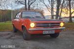 1972 OPEL ASCONA 1.6 80HK 2-DØRS NY WEBER FORGASSER