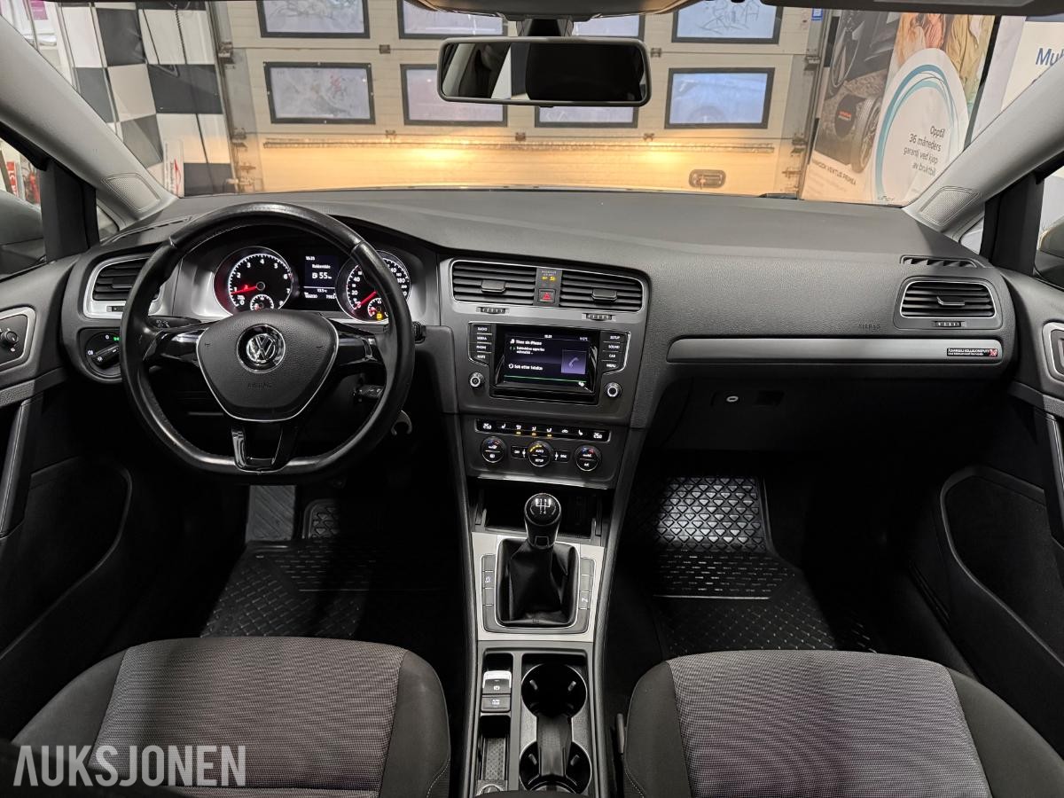 2014 Volkswagen Golf, 1,2TSI*NORSK*1-EIER*LAV KM*PDC*TLF*NY EU+SERVICE, 166000km
