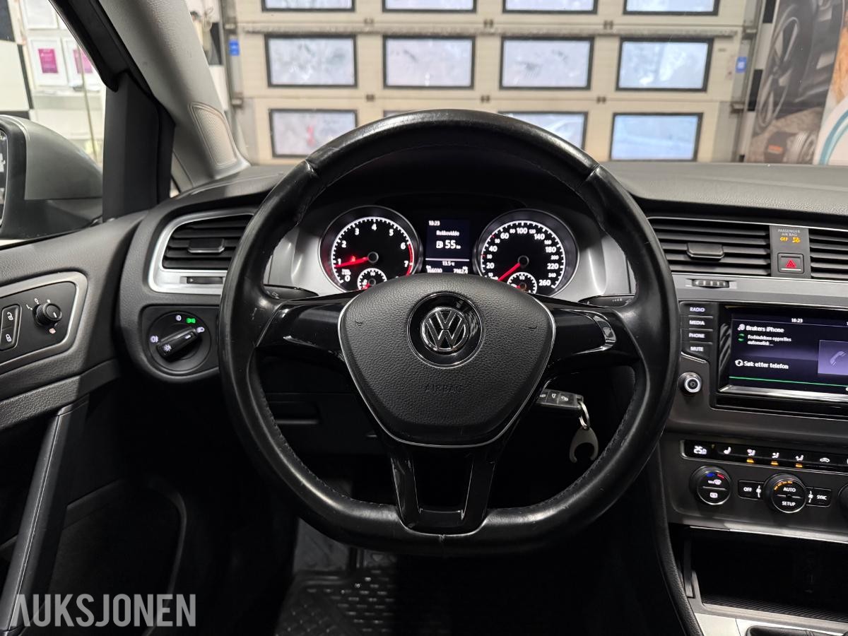 2014 Volkswagen Golf, 1,2TSI*NORSK*1-EIER*LAV KM*PDC*TLF*NY EU+SERVICE, 166000km