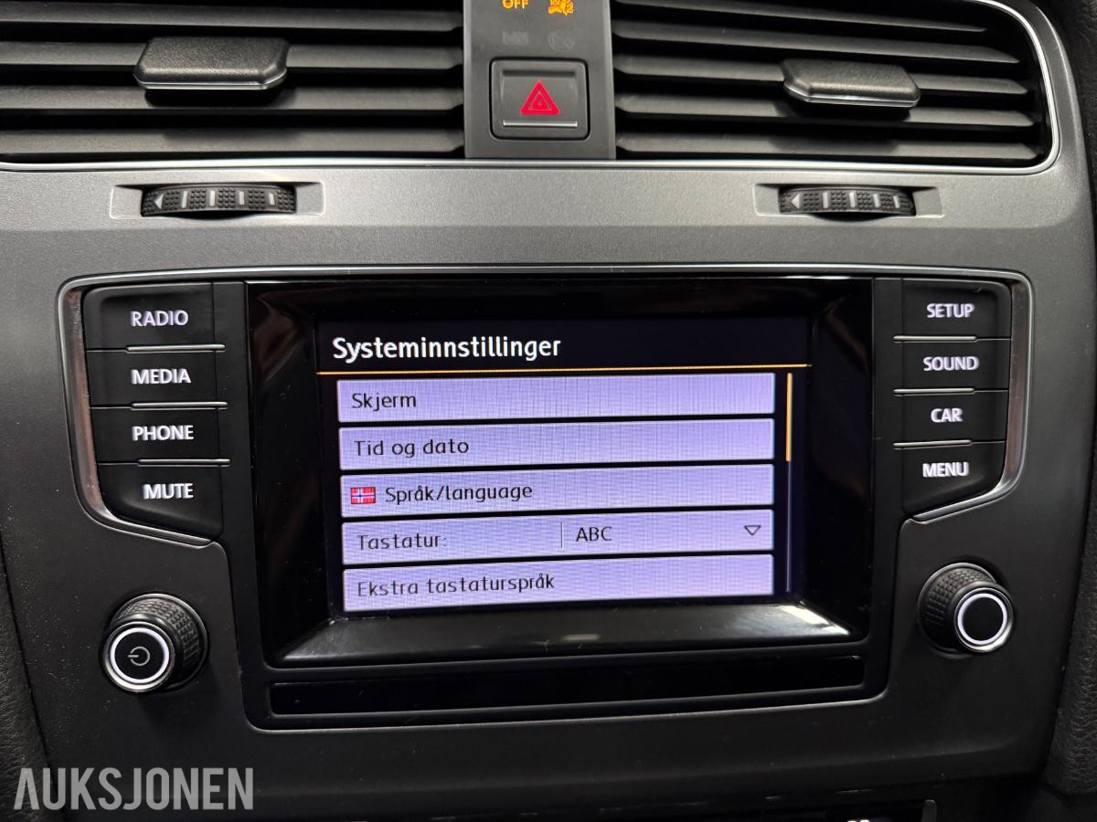 2014 Volkswagen Golf, 1,2TSI*NORSK*1-EIER*LAV KM*PDC*TLF*NY EU+SERVICE, 166000km