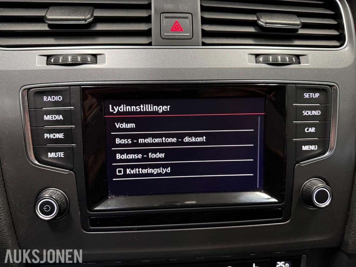 2014 Volkswagen Golf, 1,2TSI*NORSK*1-EIER*LAV KM*PDC*TLF*NY EU+SERVICE, 166000km