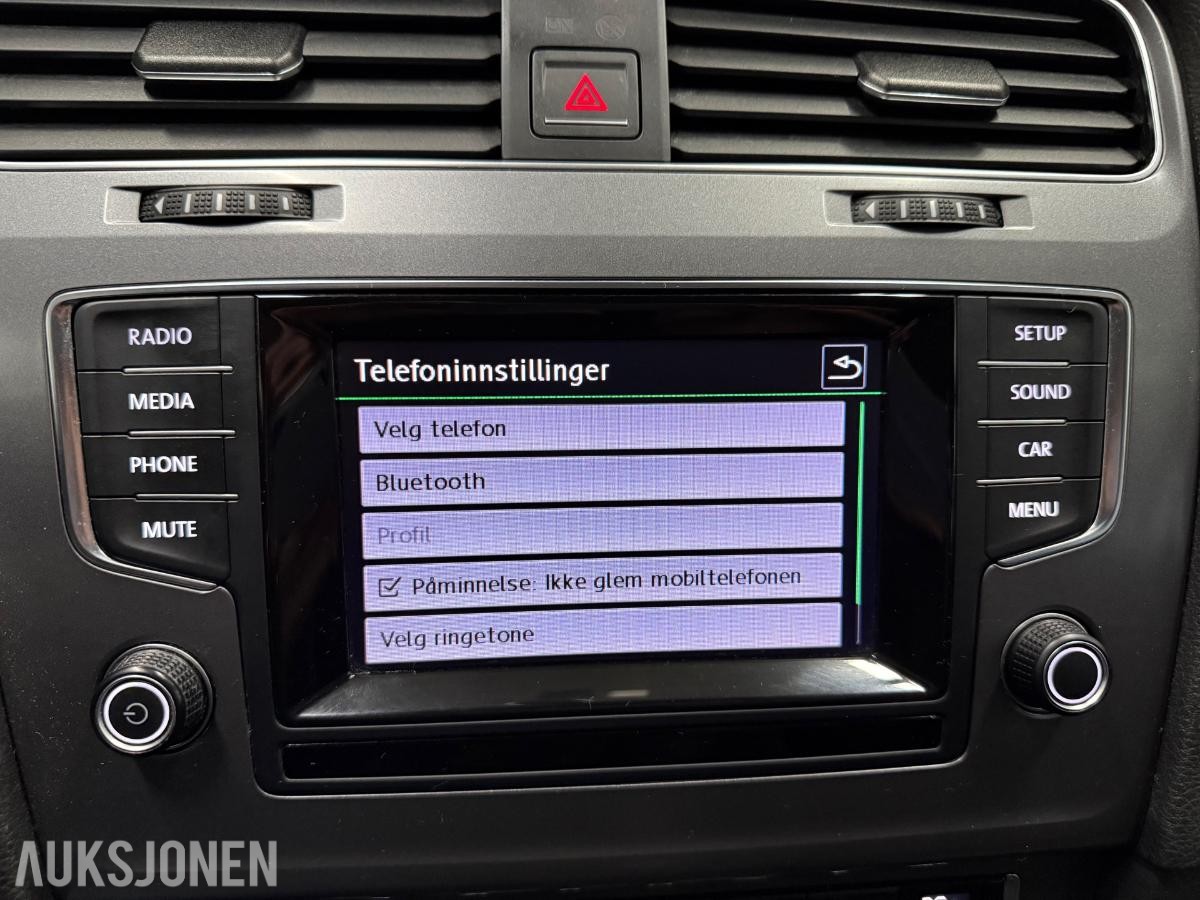 2014 Volkswagen Golf, 1,2TSI*NORSK*1-EIER*LAV KM*PDC*TLF*NY EU+SERVICE, 166000km