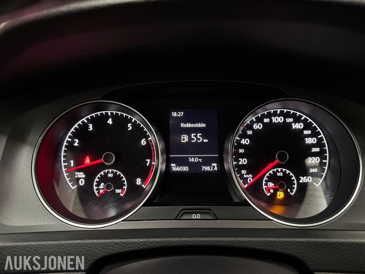 2014 Volkswagen Golf, 1,2TSI*NORSK*1-EIER*LAV KM*PDC*TLF*NY EU+SERVICE, 166000km