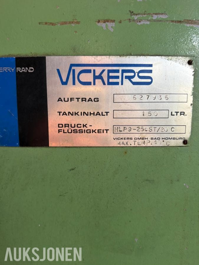 Sperry vickers  Hydraulikk aggregat