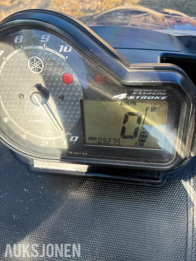 2005 Yamaha Viking snøscooter med pulk og slede