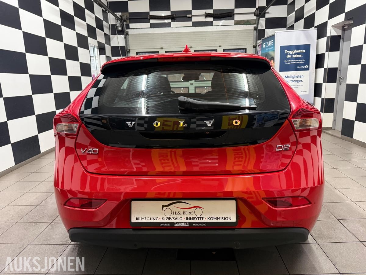 2013 Volvo V40, D2*114HK*MYE UTSTYR*NORSK*1-EIER*NY SERVICE+EU*, 137000km