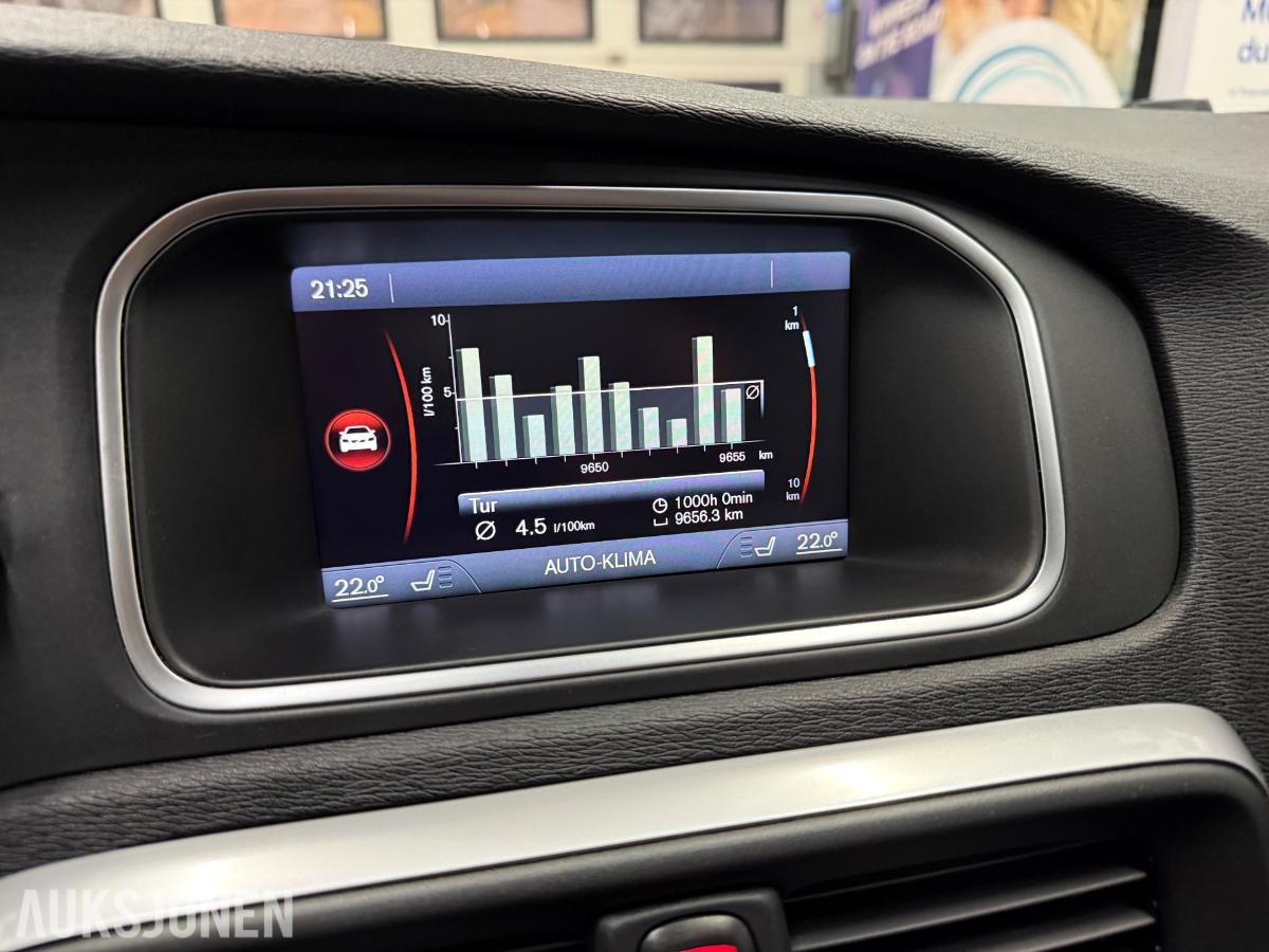 2013 Volvo V40, D2*114HK*MYE UTSTYR*NORSK*1-EIER*NY SERVICE+EU*, 137000km
