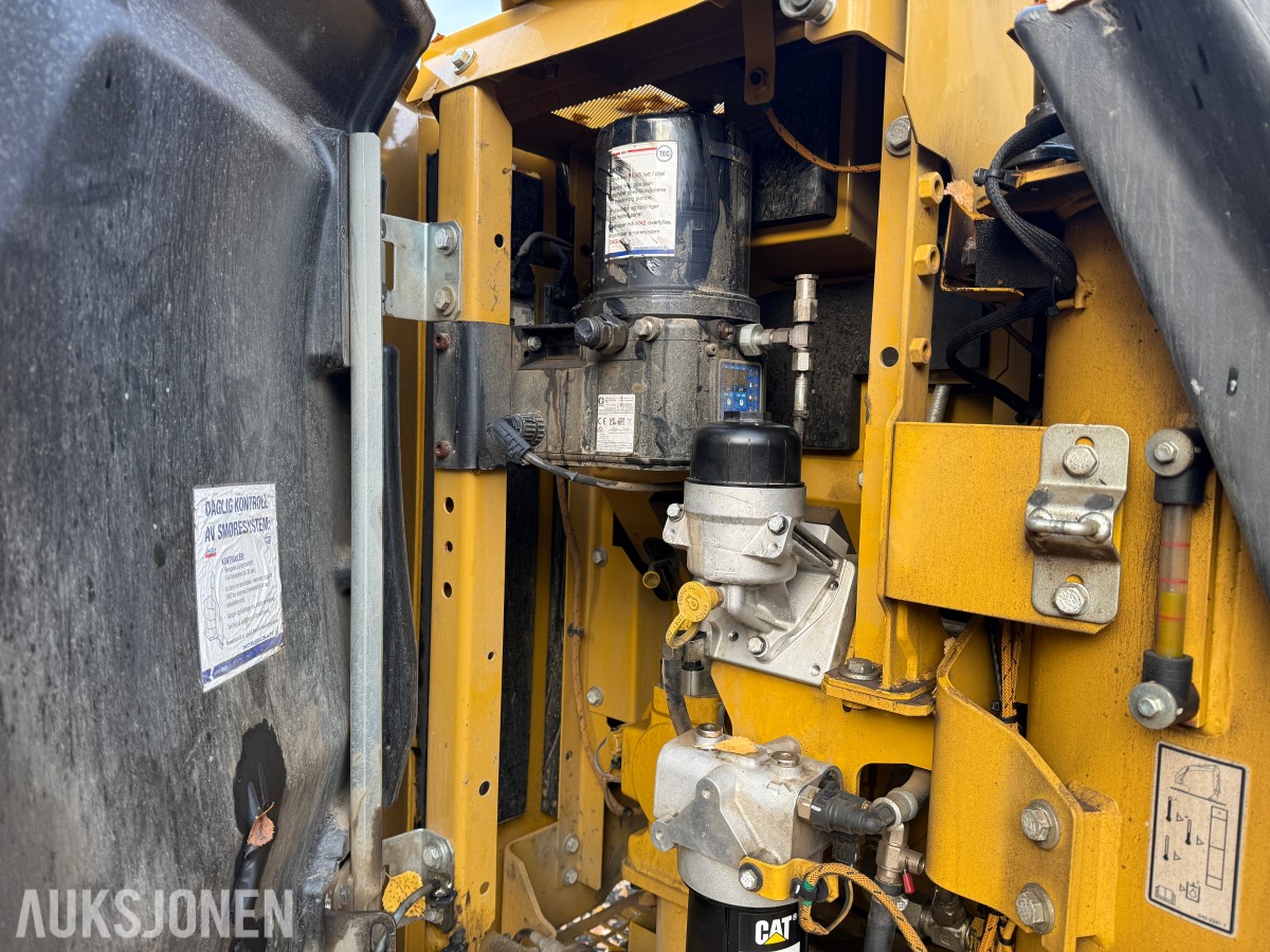 2022 Cat 313 Gravemaskin m/skjær-Cat tiltrotator og sentralsmøring
