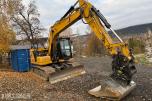 2022 Cat 313 Gravemaskin m/skjær-Cat tiltrotator og sentralsmøring