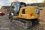 2022 Cat 313 Gravemaskin m/skjær-Cat tiltrotator og sentralsmøring
