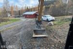2022 Cat 313 Gravemaskin m/skjær-Cat tiltrotator og sentralsmøring