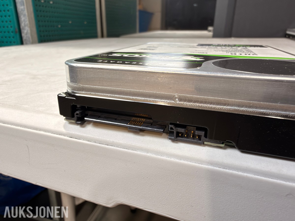 10 stk Seagate Exos X20 20TB SAS harddisker