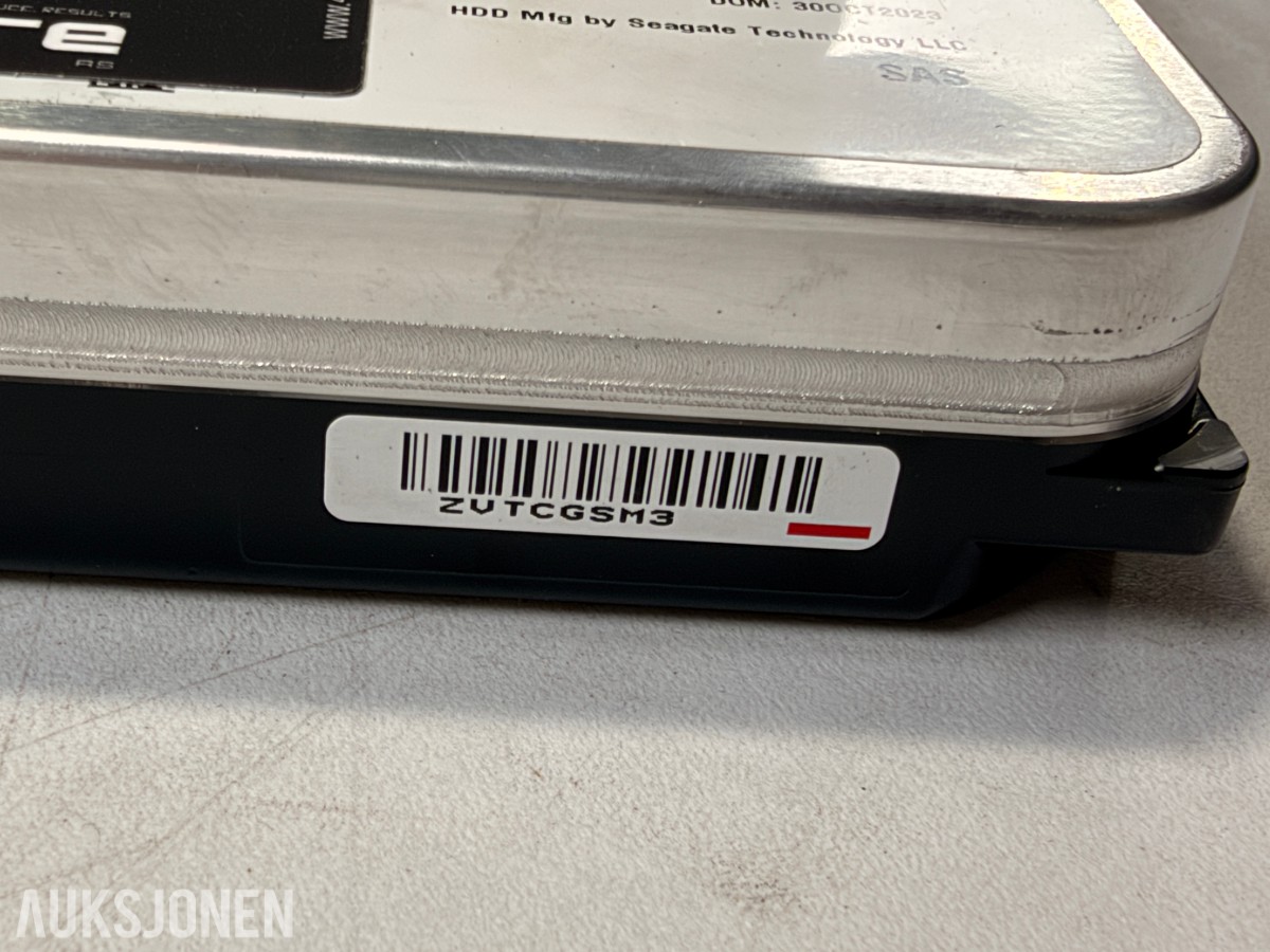 10 stk Seagate Exos X20 20TB SAS harddisker