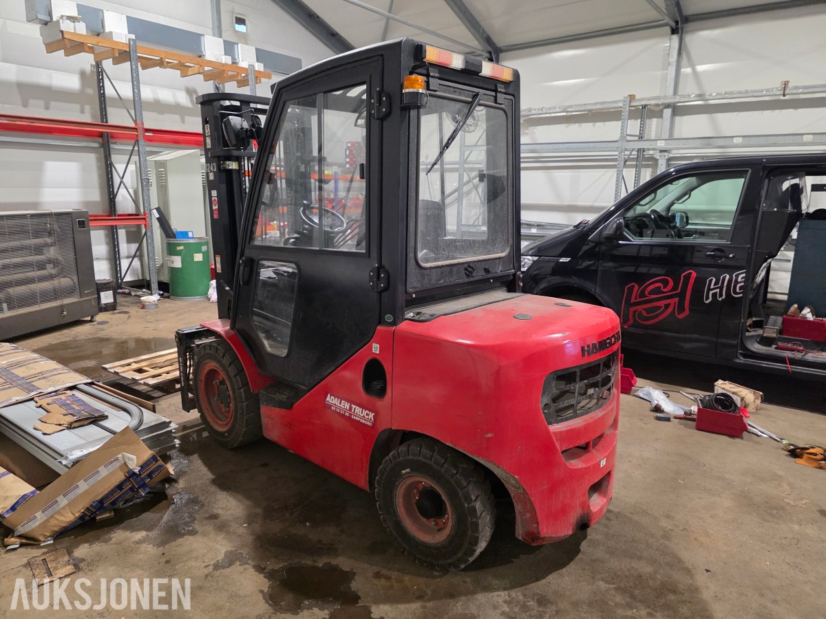 2014 Hangcha CPCD30 dieseltruck 3 tonn kun 1072 timer