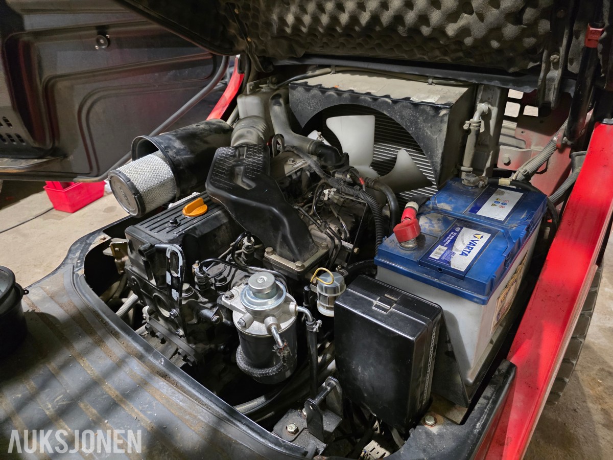 2014 Hangcha CPCD30 dieseltruck 3 tonn kun 1072 timer