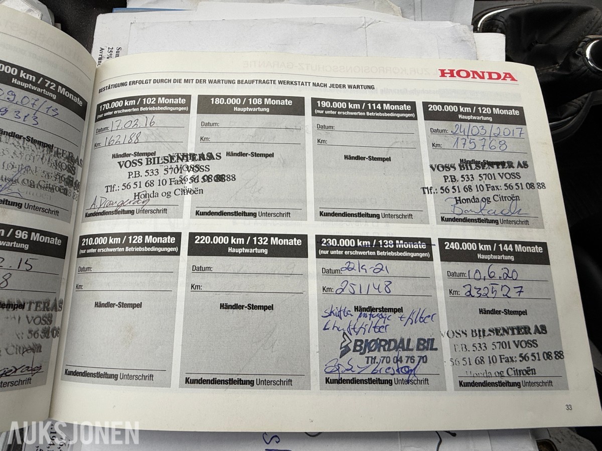2007 Honda CR-V 2.2-140 D 4WD / EU-OK / Få eiere / 8xalu