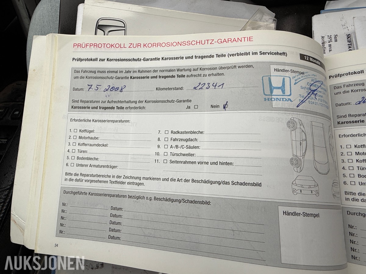2007 Honda CR-V 2.2-140 D 4WD / EU-OK / Få eiere / 8xalu