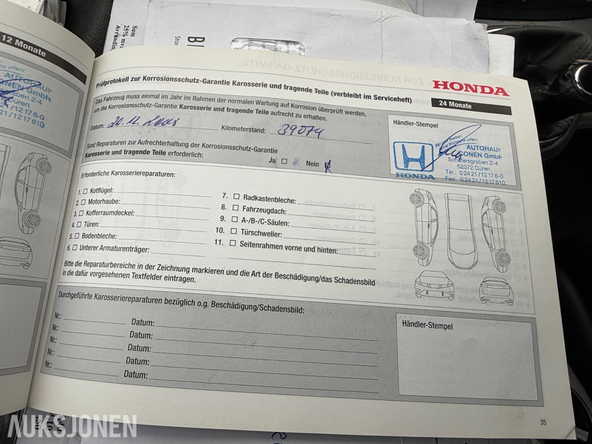 2007 Honda CR-V 2.2-140 D 4WD / EU-OK / Få eiere / 8xalu