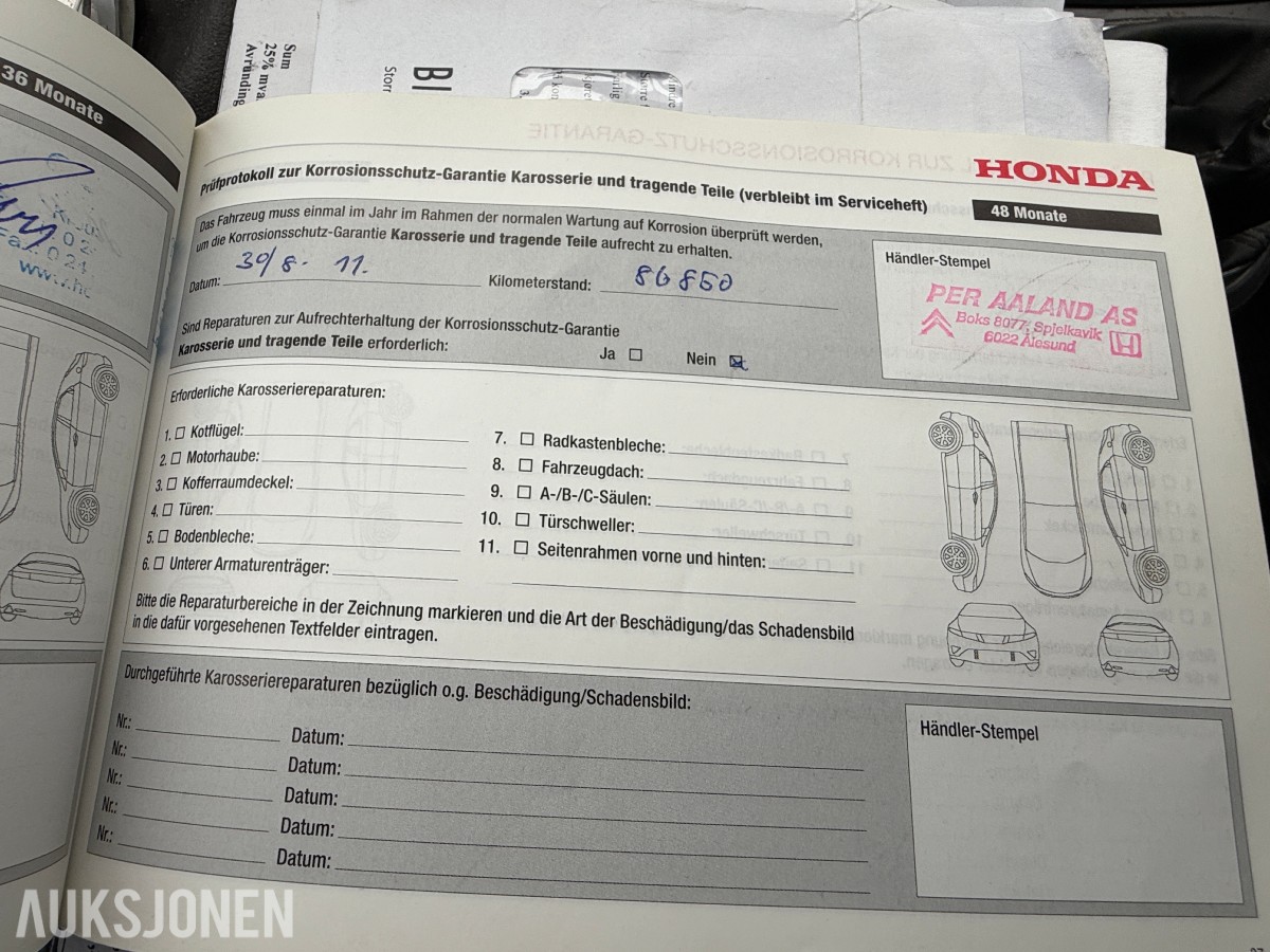 2007 Honda CR-V 2.2-140 D 4WD / EU-OK / Få eiere / 8xalu