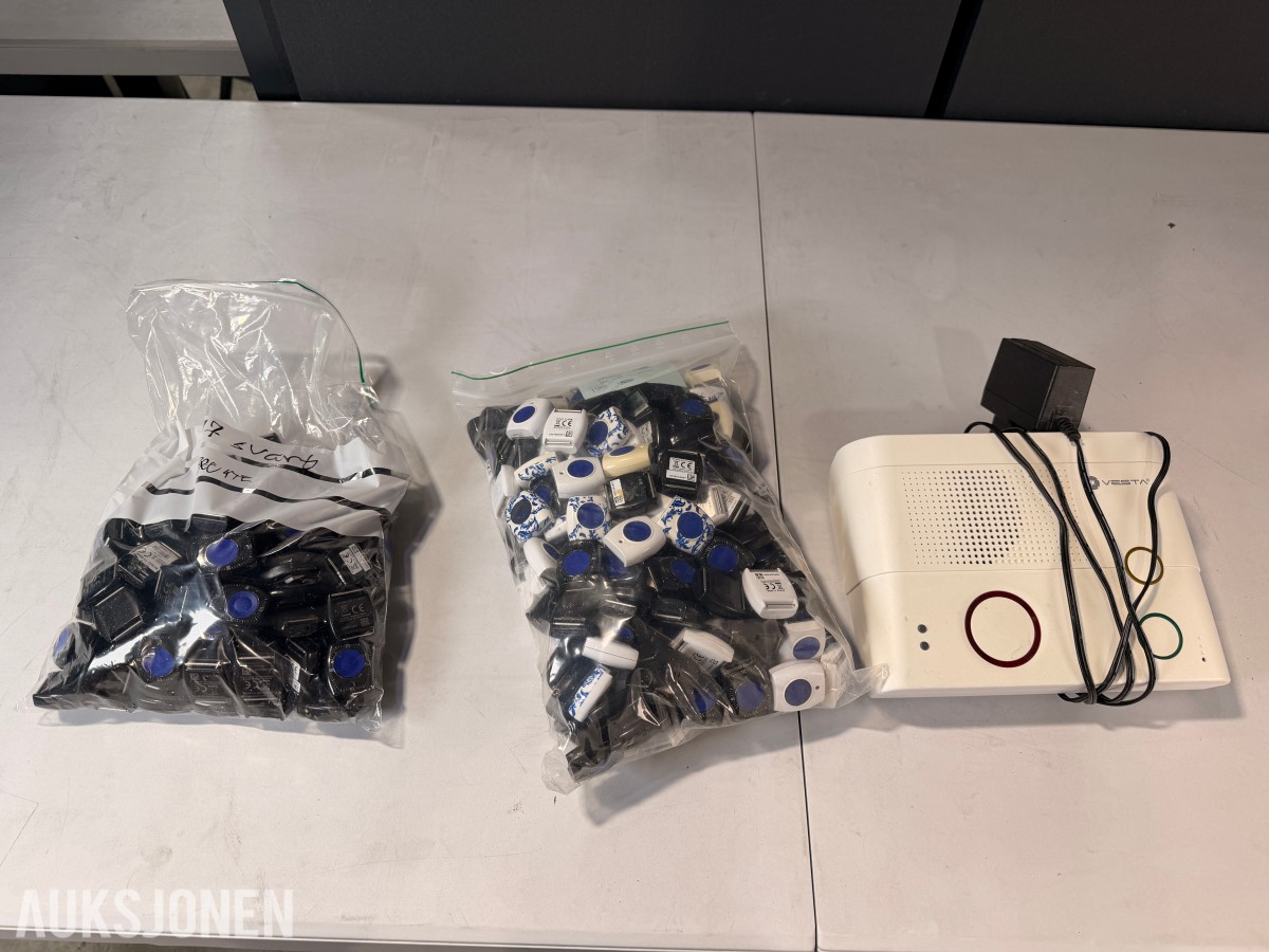 Parti med Climax WTRS2 alarmsmykker og GX-8-EX 4G basestasjoner