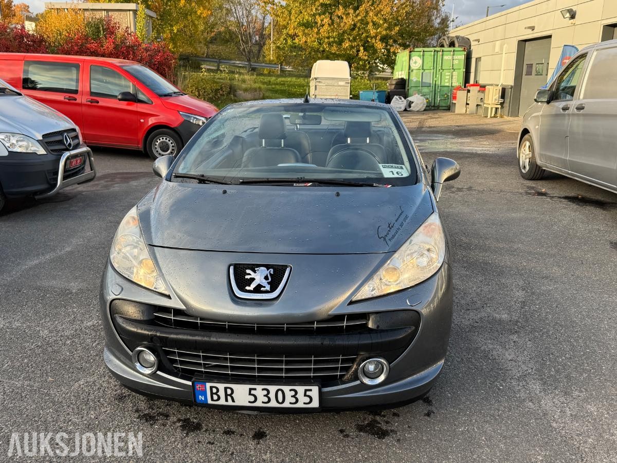 2007 Peugeot 207 CC 1.6 Cabriolet, 122223km