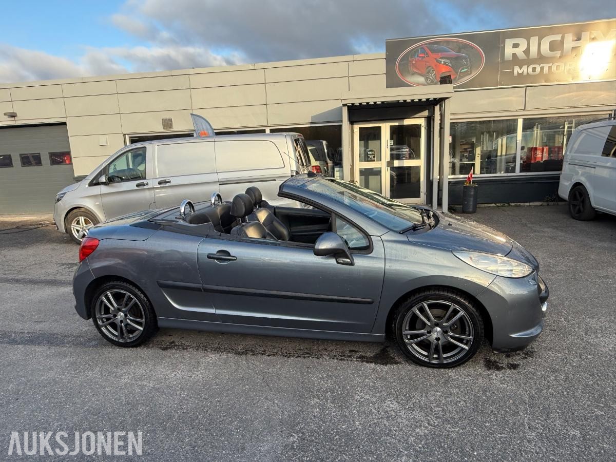 2007 Peugeot 207 CC 1.6 Cabriolet, 122223km